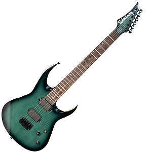 Guitarra Waldman WIG520 TDGR Trans Dark Green com Captadores Ativos HH e Ponte Fixa