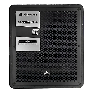 Subwoofer Ativo Waldman CB-SUB 12N 450W RMS Preto com Bluetooth 5.0 TWS e Entradas USB/SD/FM