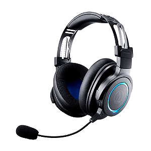 Fone de Ouvido Gamer Audio-Technica ATH-G1WL Wireless Sem Fio com Microfone Destacável e Surround 7.1