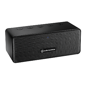 Alto-Falante Portátil Sem Fio Audio-Technica AT-SP65XBT com Bluetooth 5.0, Drivers Full-Range 3" e Radiador Passivo, Microfone Integrado e Bateria de 12 Horas
