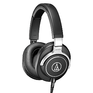 Fone de Ouvido Profissional Audio-Technica ATH-M70x com Drivers 45mm Neodímio, Cabos Desconectáveis e Design Circumaural Fechado
