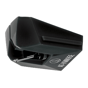 Agulha Audio-Technica AT-VMN95EBK Elíptica Preta 0.3 x 0.7 mil para Cápsula AT-VM95E