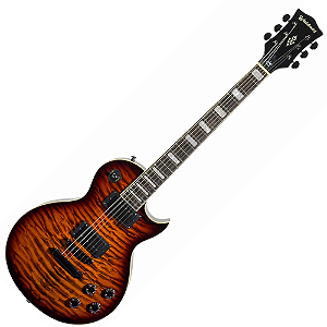 Guitarra Waldman GLP510Q SB Sunburst Les Paul HH Tune-O-Matic com Bag