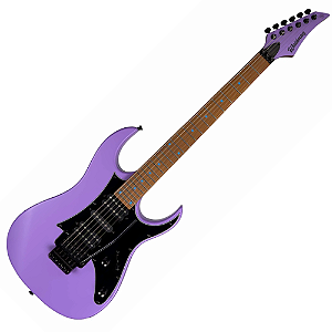 Guitarra Waldman WIG250 PP Purple com Captadores HSH Cerâmicos e Ponte Floyd Tremolo Black