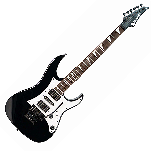 Guitarra Waldman WIG350 BK Black com Captadores HSH Cerâmicos e Ponte Floyd Rose Original Flutuante