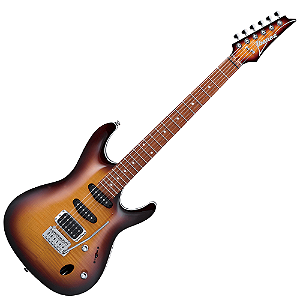 Guitarra Ibanez SA260FM VLS Violin Sunburst com Tampo Flamed Maple e Captadores Resolution/Quantum SSH