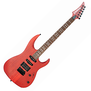 Guitarra Waldman WINT540 SWR Satin Worn Red com Captadores HSS Cerâmicos e Ponte Semi-Flutuante