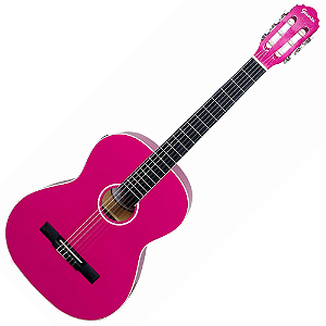 Violão Eletroacústico Nylon Giannini Start N-14 EQ Pink Glossy PKG