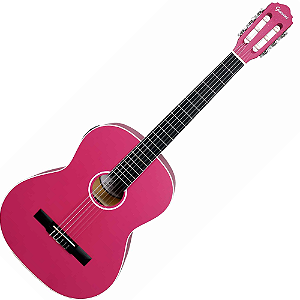 Violão Eletroacústico Nylon Giannini Start N-14 EQ Pink Satin PKS
