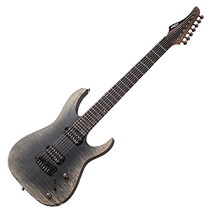 Guitarra Schecter Banshee Mach-7 Fallout Burst com Captadores Schecter USA Mach VII Humbucker e Ponte Hipshot Hardtail 1412