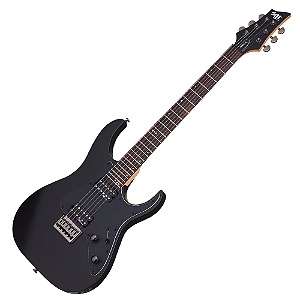Guitarra Schecter Banshee-6 SGR Satin Black com Captadores Diamond Plus HH e Ponte Tune-O-Matic String-Thru 3852
