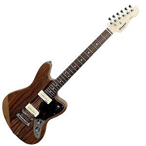 Guitarra Giannini Masterwood Gemini GMW43 Natural com Tampo Pau-Ferro e Captadores Wilkinson HH