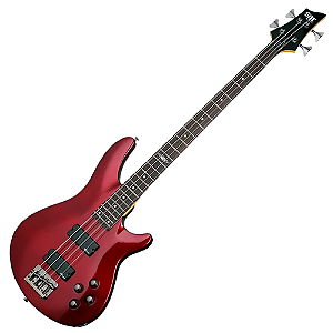 Contrabaixo Schecter SGR C-4 Bass Metallic Red com Captadores Diamond Bass e Ponte Diamond Bass 3817