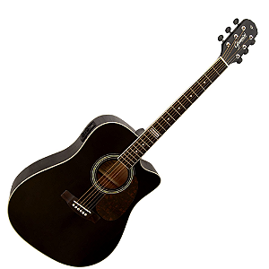 Giannini Performance GF-1D CEQ BK Black com Equalizador GN-3T e Tarraxas Blindadas Cromadas