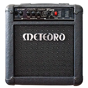 Cubo Amplificador para Contrabaixo Meteoro Space Junior 35BS 35W Preto com Entrada Aux e Saída para Fone