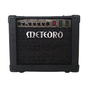 Cubo Amplificador para Guitarra Meteoro Space Guitar Junior 35GS 35W Preto com Reverb e Entrada Auxiliar