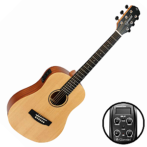 Giannini Performance GTG-36S EQ NS Natural Satin com Equalizador GN-3T e Tarraxas Blindadas Cromadas