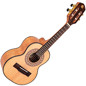 Cavaco Eletroacústico Marquês CA-233NSEL Natural Fosco Maciço com Tampo Pinho Alemão Laterais e Fundo Imbuia Captador Passivo Cap-06 e Som Equilibrado Premium