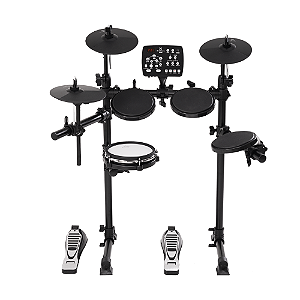 Bateria Eletrônica Michael House DMX270 com Módulo Customizável e Acessórios para Estudo Silencioso