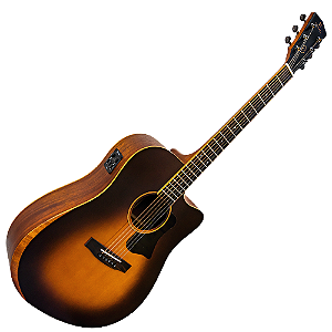 Violão Eletroacústico Michael Elegance VME730 VS Vintage Sunburst