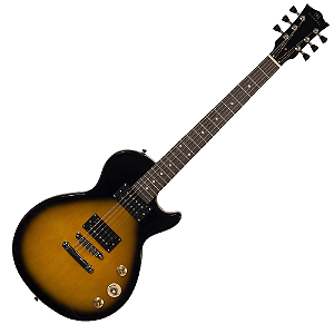 Guitarra Michael GML300 VS Vintage Sunburst com Corpo Basswood Braço Maple Canadense e Captadores Humbucker Vintage HH