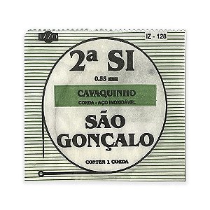 Corda Avulsa Cavaquinho 2 B Sao Goncalo 128 com bolinha