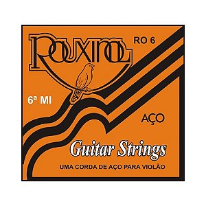 Corda Avulsa Violao Aço 6 Rouxinol R06 com Chenilha