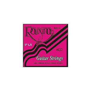 Corda Avulsa Violao Aço 5 Rouxinol R06 com Chenilha