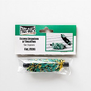 Escova Secadora Boquilha Sax Soprano Free Sax FSEBS