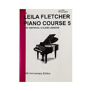 Metodo Piano Course Leila Fletcher Livro 5 com 2 CDs