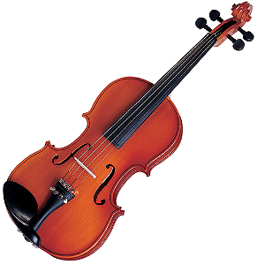 Violino Infantil Michael VNM11 Tradicional 1/2 com Tampo Spruce Sólido Fundo Maple 4 Microafinadores Estojo Térmico Arco Espaleira e Breu