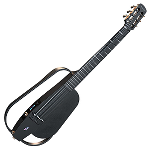 Violão Eletroacústico Seizi Smart Nylon Black com Efeitos Integrados Looper Ritmos de Bateria e Microfone Sem Fio 10360953