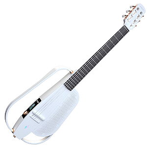 Violão Eletroacústico Seizi Smart Nylon White com Efeitos Integrados Looper Ritmos de Bateria e Microfone Sem Fio 10360954