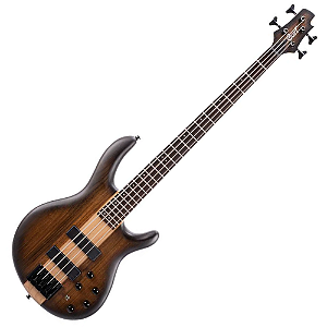 Contrabaixo Cort C4 Plus OVMH ABB Antique Brown Burst com Tampo Ovangkol sobre Maple & Mahogany e Captadores Bartolini MK-1 com Pré Markbass MB-1