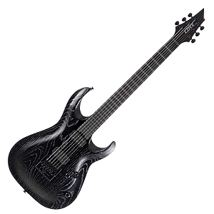 Guitarra Cort KX700 EVOPBK Black com Captadores EMG 81 & 85, Equalizador EMG BTC System 3 Bandas e Escala Multi-Scale 25.5"-27" e Bag