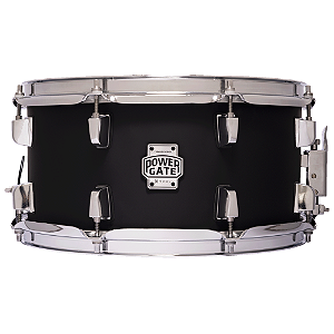 Caixa de Bateria Michael Powergate Stage PGS1365 JBK 13x6.5 com Aro Die-Cast e Acabamento Jet Black