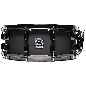 Caixa de Bateria Michael Powergate Darkshot PGD1455 BGR 14x5.5 com Aro Die-Cast e Acabamento Black Gloss Red Burst