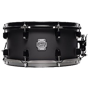 Caixa de Bateria Michael Powergate Darkshot PGD1365 BGR 13x6.5 com Aro Die-Cast e Acabamento Black Gloss Red Burst