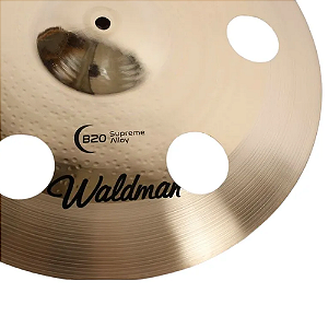 Prato Waldman OSM O-Zone 16" Trash Crash com Som Agressivo e Corte Rápido