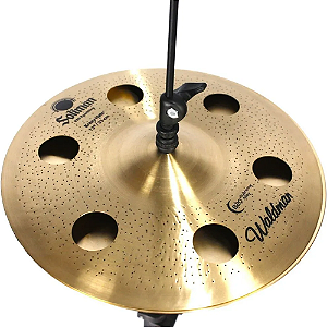 Par de Chimbal Hi-Hat Waldman Soliman Krazy 13" Solhk13 com Som Trashy Agressivo e Ataque Rápido