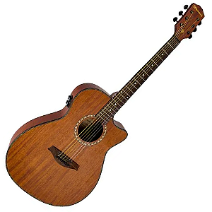 Violão Eletroacústico Waldman STFX1440 Aço Natural com Equalizador Integrado e Afinador