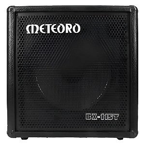 Amplificador Meteoro UltraBass BX200 RMS para Contrabaixo com Falante 15" Piezo Elétrico 5 Presets de Som via Chave Eletrônica Saída de Linha Balanceada e Saída para Caixa Externa para Graves Potentes e Versatilidade em Shows