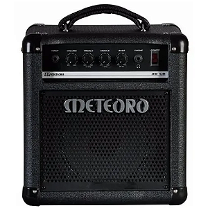 Amplificador Meteoro Thor CB 30 RMS para Contrabaixo com Falante 8" Entrada Alta Impedância Saídas para Caixa Externa