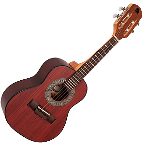 Cavaco Acústico Marquês CA-62 RDS AC Avermelhado Fosco com Tampo Muirapiranga e Laterais Fundo Plywood