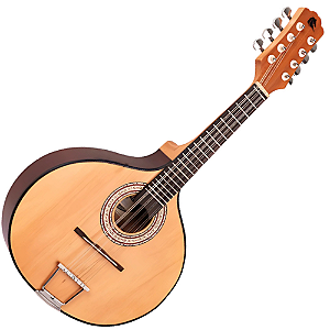 Bandolim Eletroacústico Marquês BND-147NSEL Natural Fosco com Captador Passivo Cap-06 Corpo Laminado Braço Cedro e Escala Rosewood
