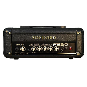 Cabeçote Meteoro Space Junior F350 Faiska Signature 30W RMS para Guitarra com Drive Reverb EQ Completo (Agudos, Médios, Graves) Saídas para Fones Linha e Caixa Externa Entrada para Footswitch