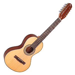 Viola Caipira Marquês VIL69 NS AC Ponteio Acústica Natural Fosco com Tampo em Pinho Laminado, Fundo e Laterais em Sapele/Mahogany Braço em Cedro Escala em Rosewood com 21 Trastes em Alpaca