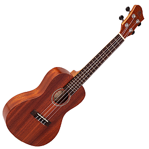Ukulele Concerto Acústico Nylon Marquês UKC-239 NS Natural Fosco com Corpo em Agathis