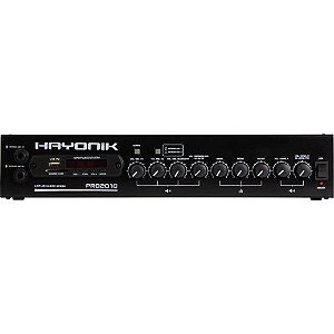 Amplificador Hayonik PRO2010 200W RMS Com Gongo
