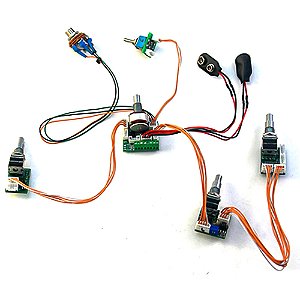 CircuitoSem Solda com Equalizador 5 Bandas Baixo Spirit GMP5